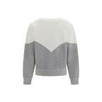 Gray Cotton Crew Neck Sweatshirt