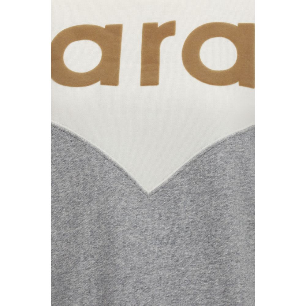 Gray Cotton Crew Neck Sweatshirt