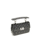 Quilted Lamb Nappa Mini Top Handle Bag