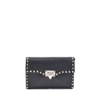Garnet Calfskin Rockstud Mini Shoulder Bag