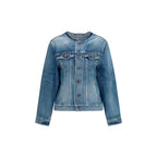 Merino Wool Hourglass Denim Jacket