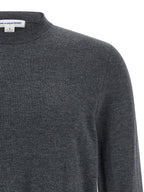 Gray Acetate Wool & Nylon Cardigan