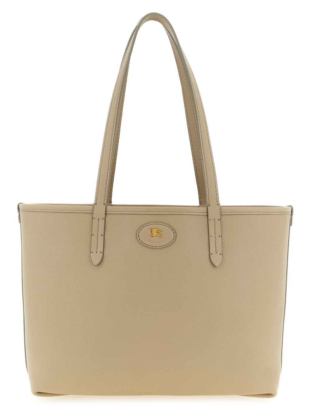 Beige Calfskin Bloomsbury Midi Tote