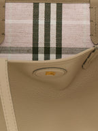 Beige Calfskin Bloomsbury Midi Tote
