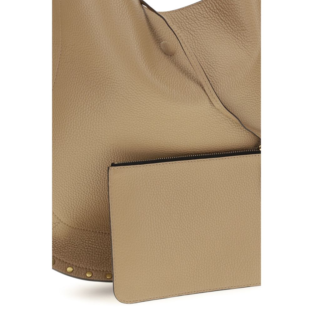 Calfskin Oskan Hobo Shoulder Bag
