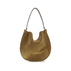 Suede Oskan Soft Shoulder Bag