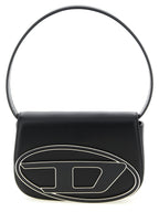 Black Cowhide 1DR Shoulder Bag