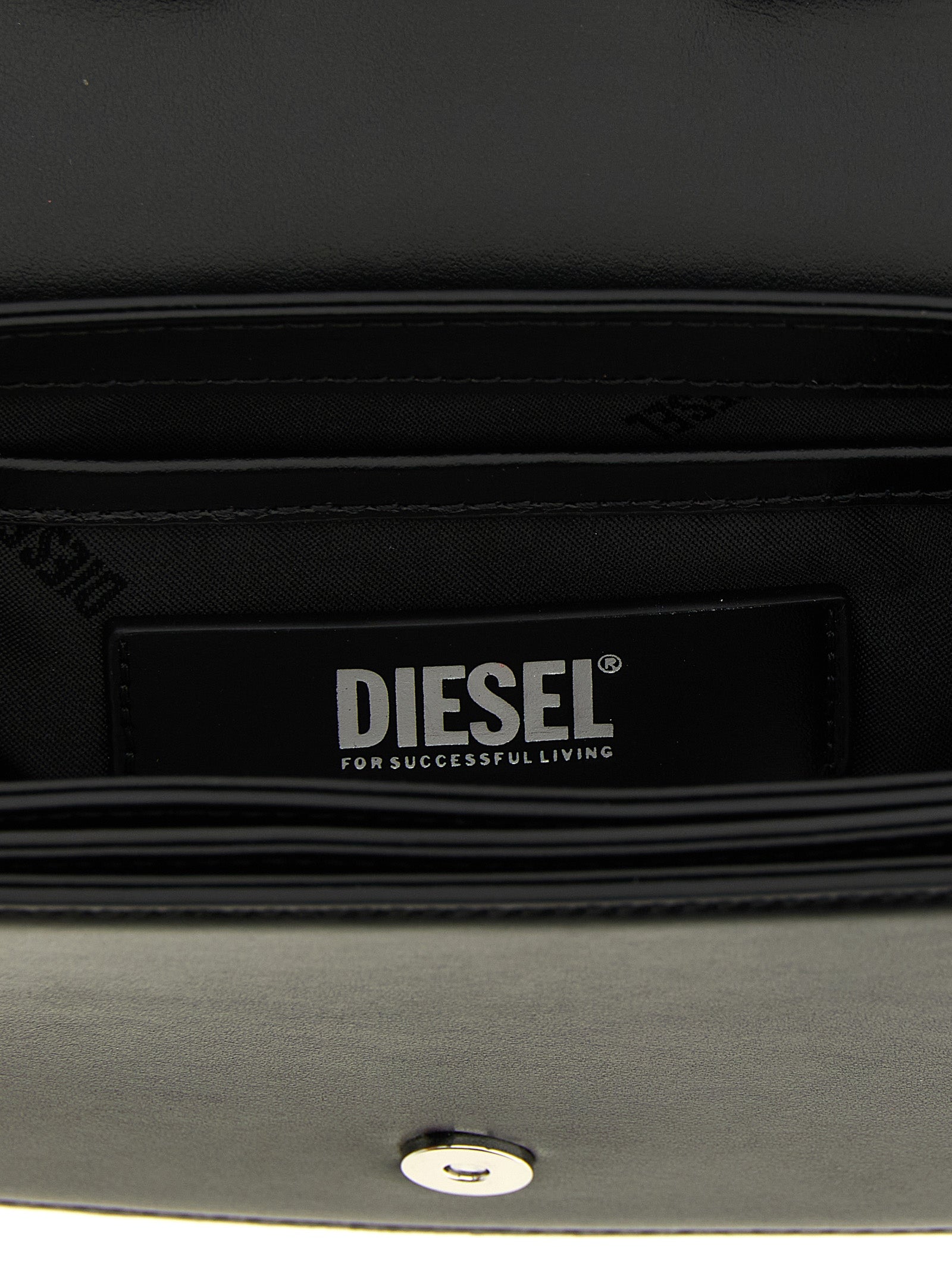 Black Cowhide 1DR Shoulder Bag