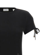 Tatiana Black Cotton Knit Dress