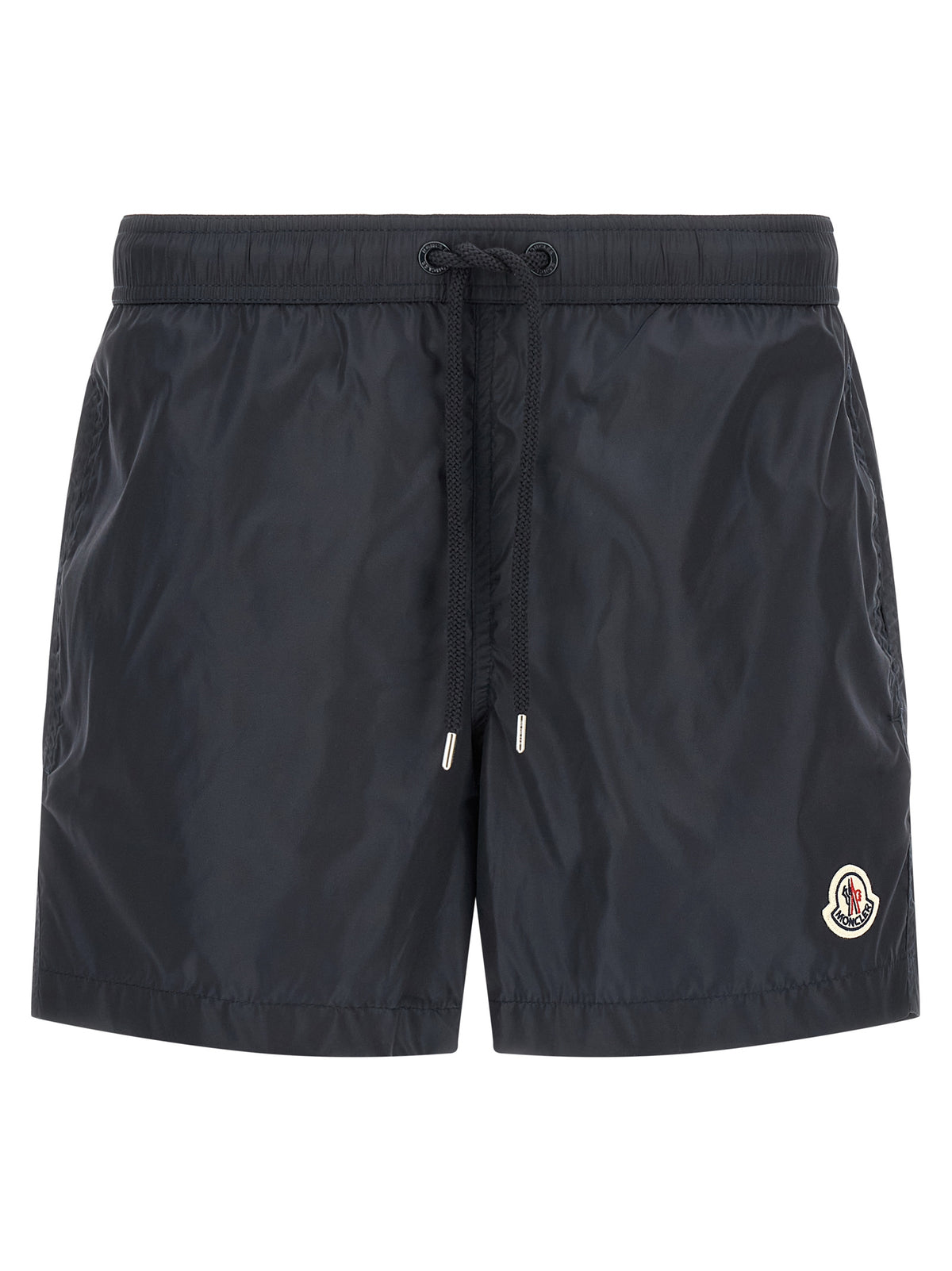 Midnight Blue Polyamide Cargo Shorts