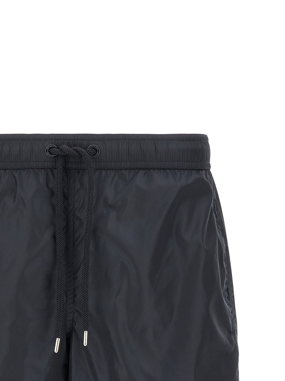 Midnight Blue Polyamide Cargo Shorts