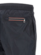 Midnight Blue Polyamide Cargo Shorts
