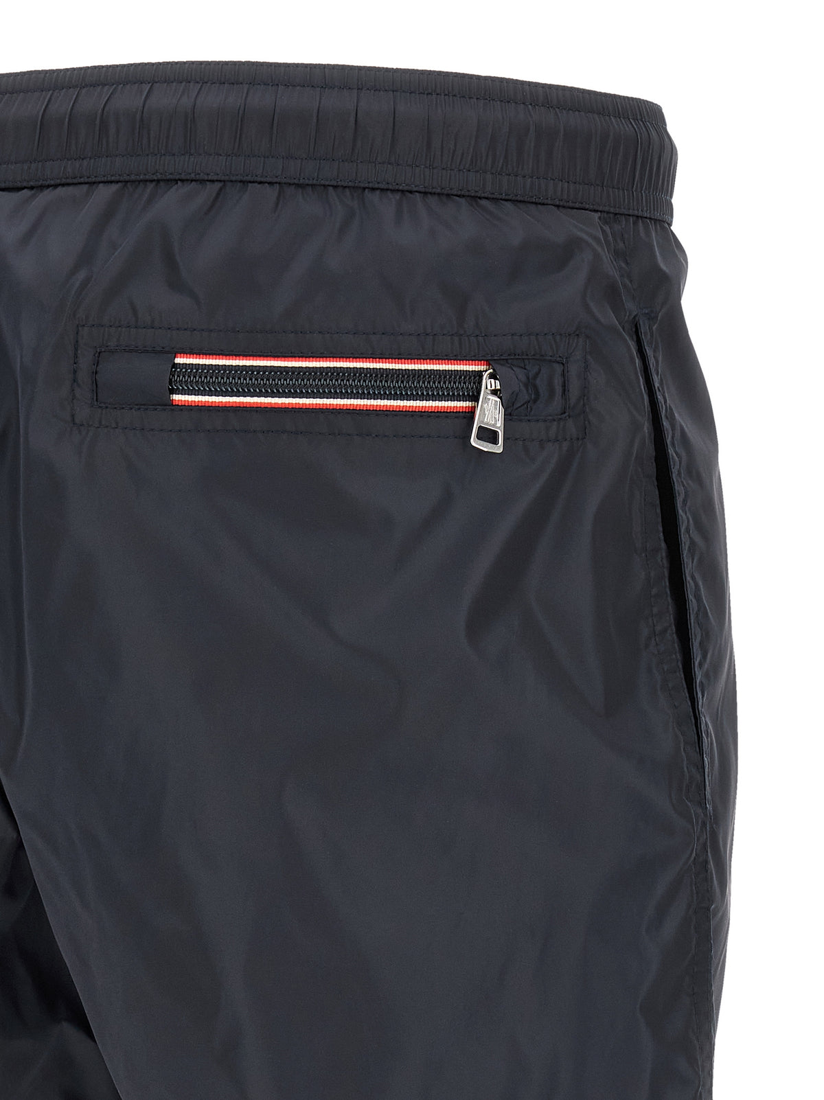 Midnight Blue Polyamide Cargo Shorts