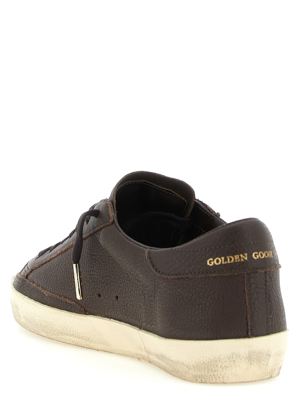 Hammered Calf Leather Super-Star Sneakers
