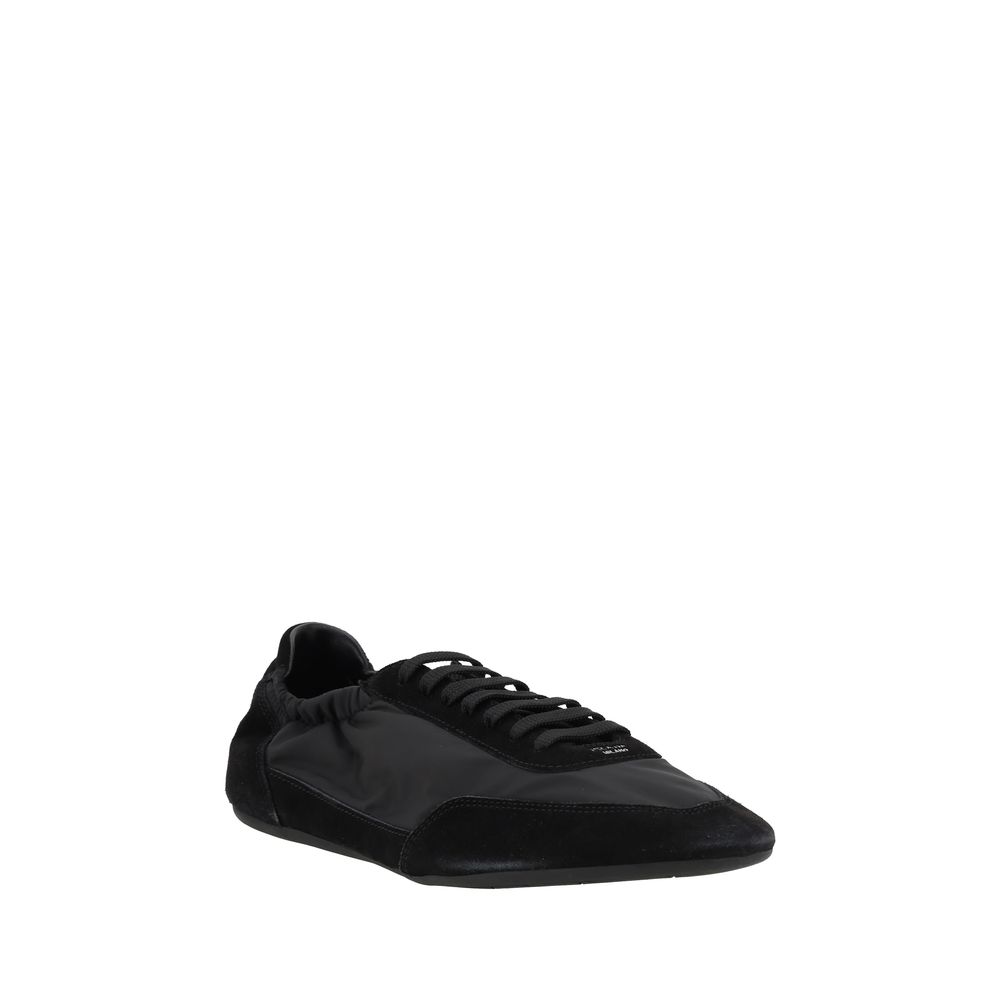Re‑Nylon and Suede Collapse Sneakers