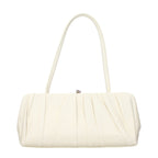 White Leather Shoulder Bag