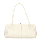White Leather Shoulder Bag