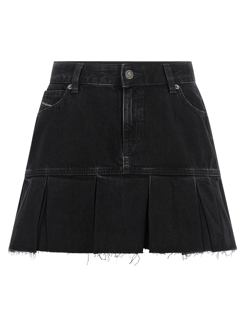 Cotton De‑Reen Mini Skirt