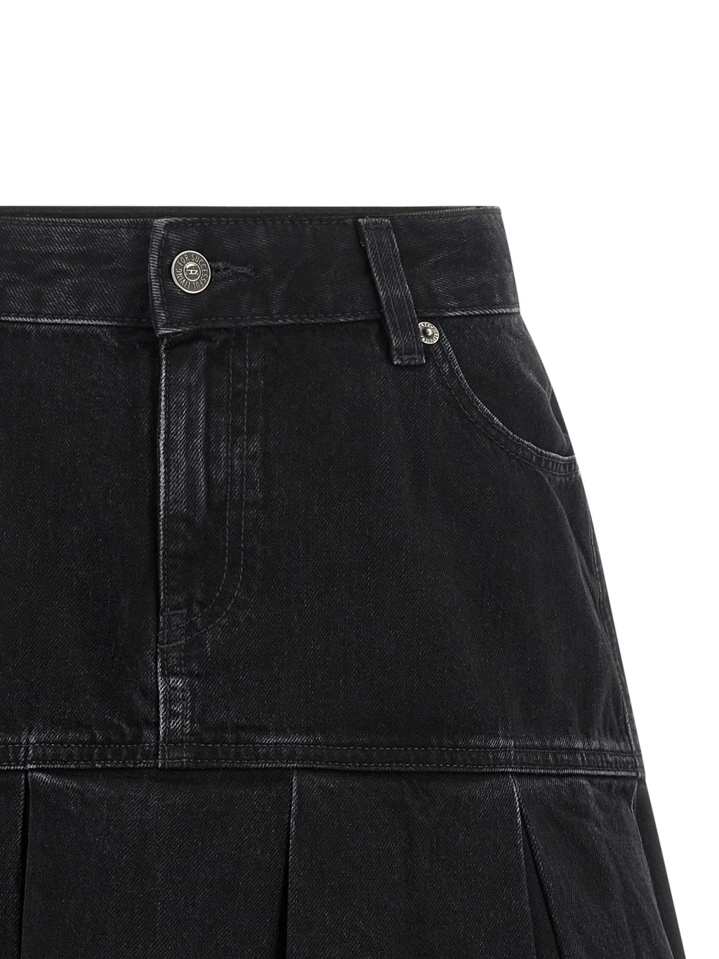 Cotton De‑Reen Mini Skirt