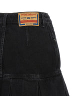 Cotton De‑Reen Mini Skirt