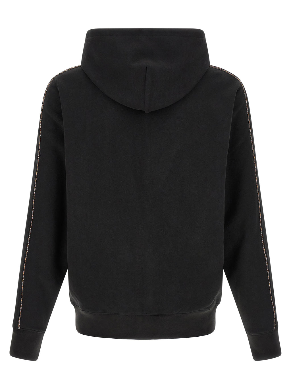Black Cotton Hoodie