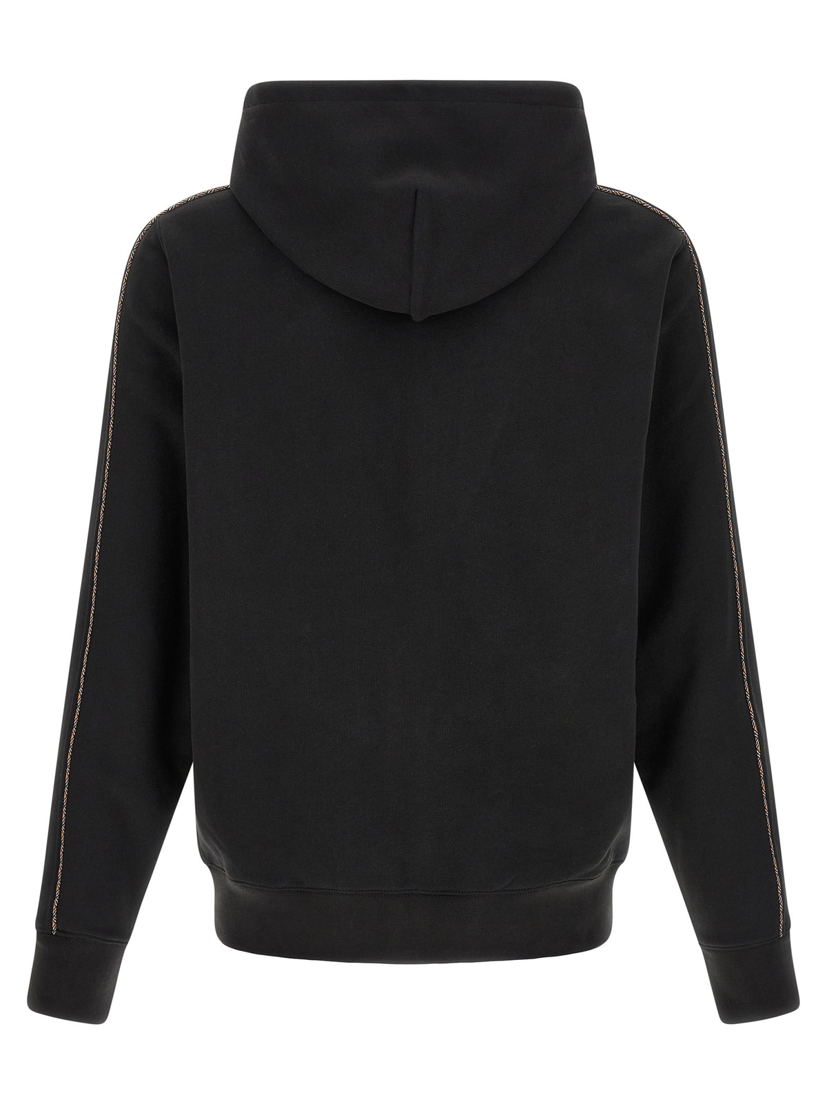 Black Cotton Hoodie