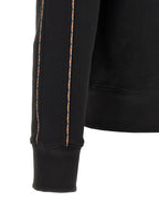Black Cotton Hoodie
