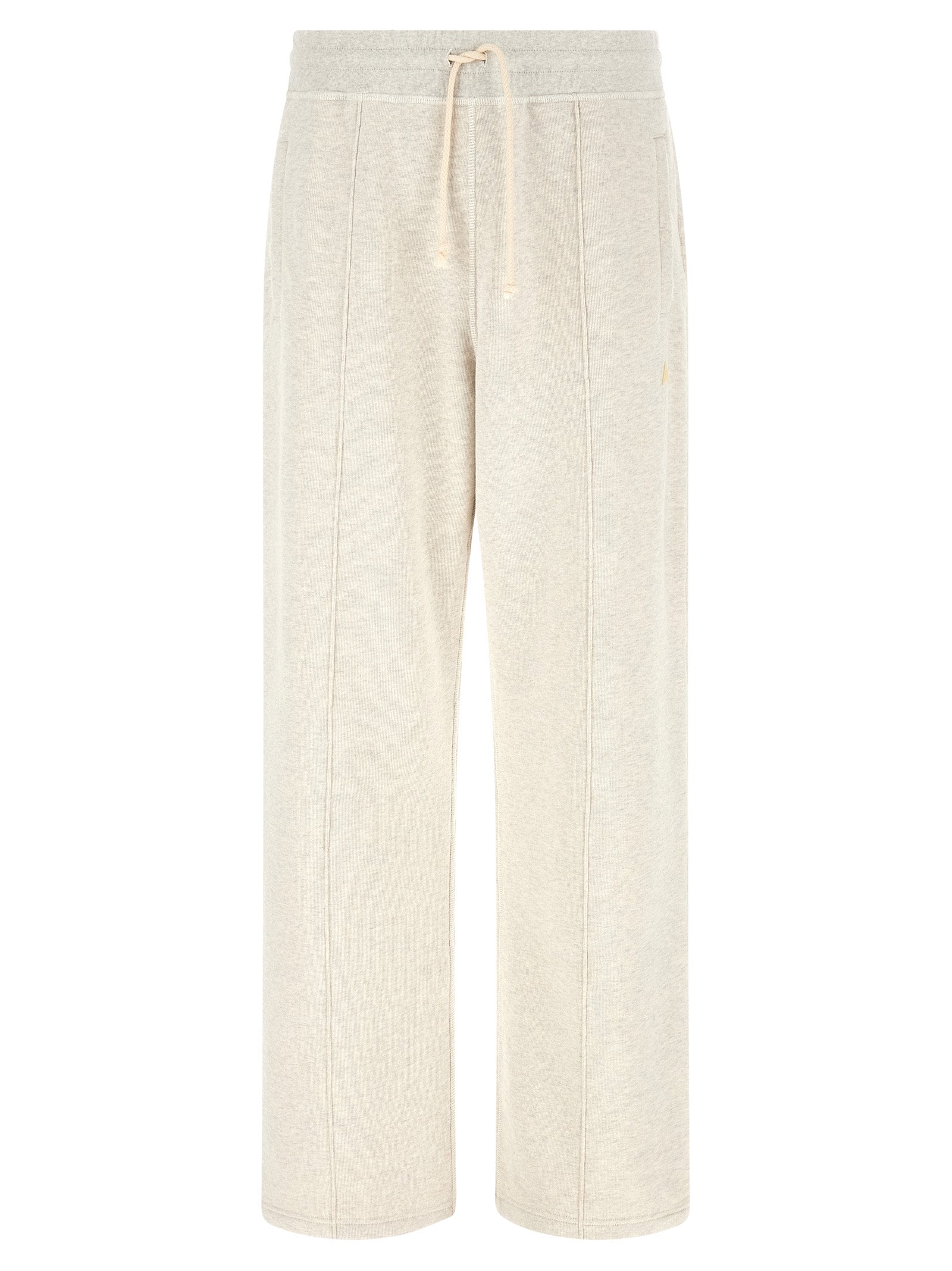 Gray Cotton Star Joggers