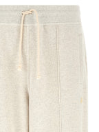 Gray Cotton Star Joggers
