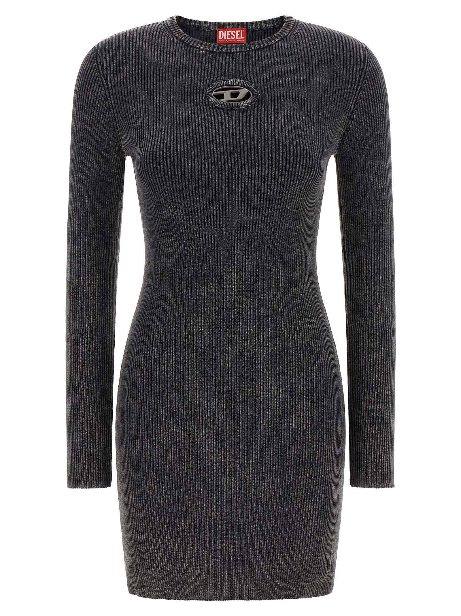Cotton M-Anchorage-Ls Mini Dress