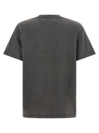 Dark Gray Cotton Jersey Crewneck T-Shirt