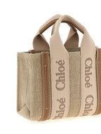 Linen Woody Mini Handbag