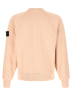 Antique Pink Cotton Crewneck Sweatshirt