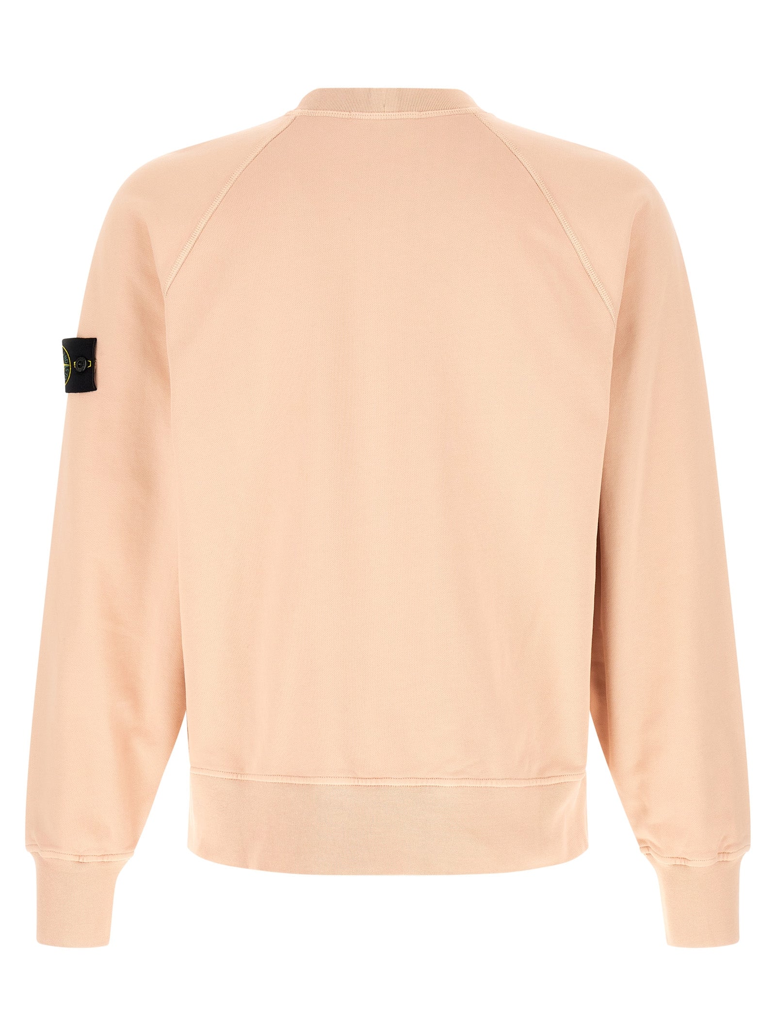 Antique Pink Cotton Crewneck Sweatshirt