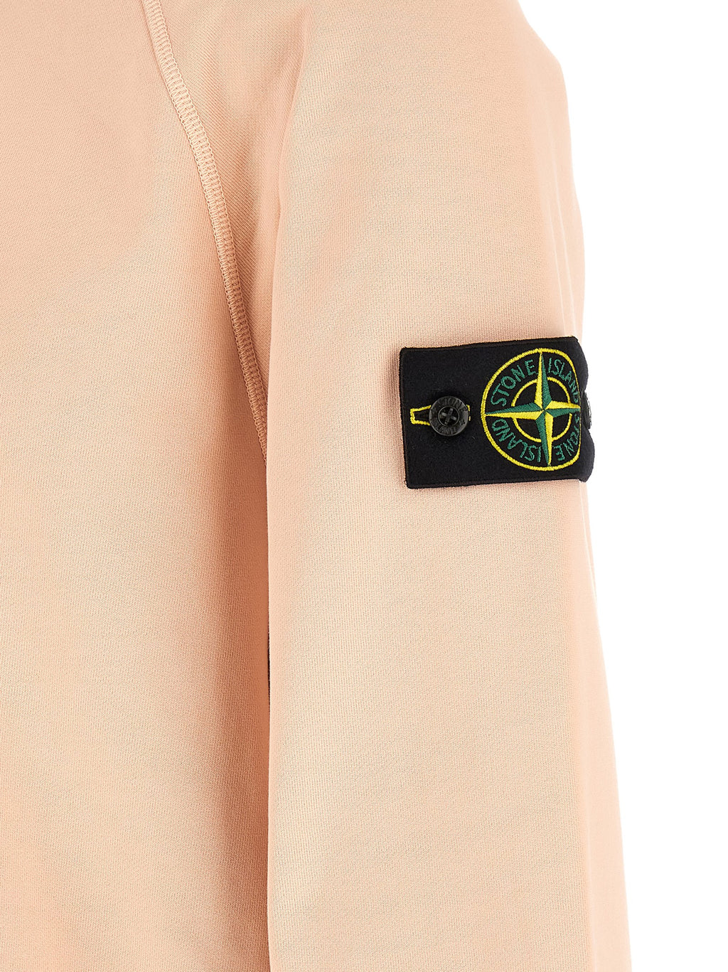 Antique Pink Cotton Crewneck Sweatshirt