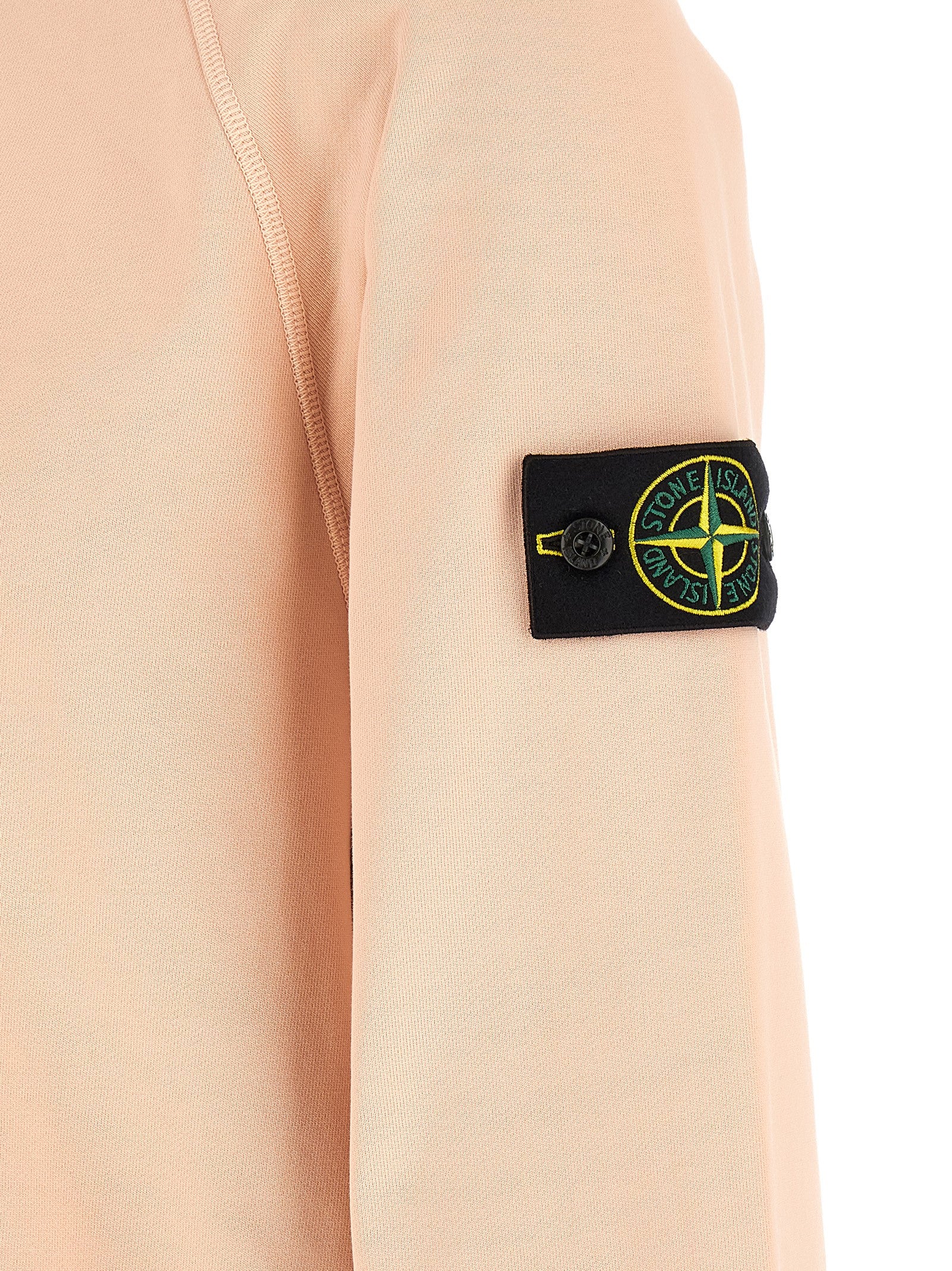 Antique Pink Cotton Crewneck Sweatshirt