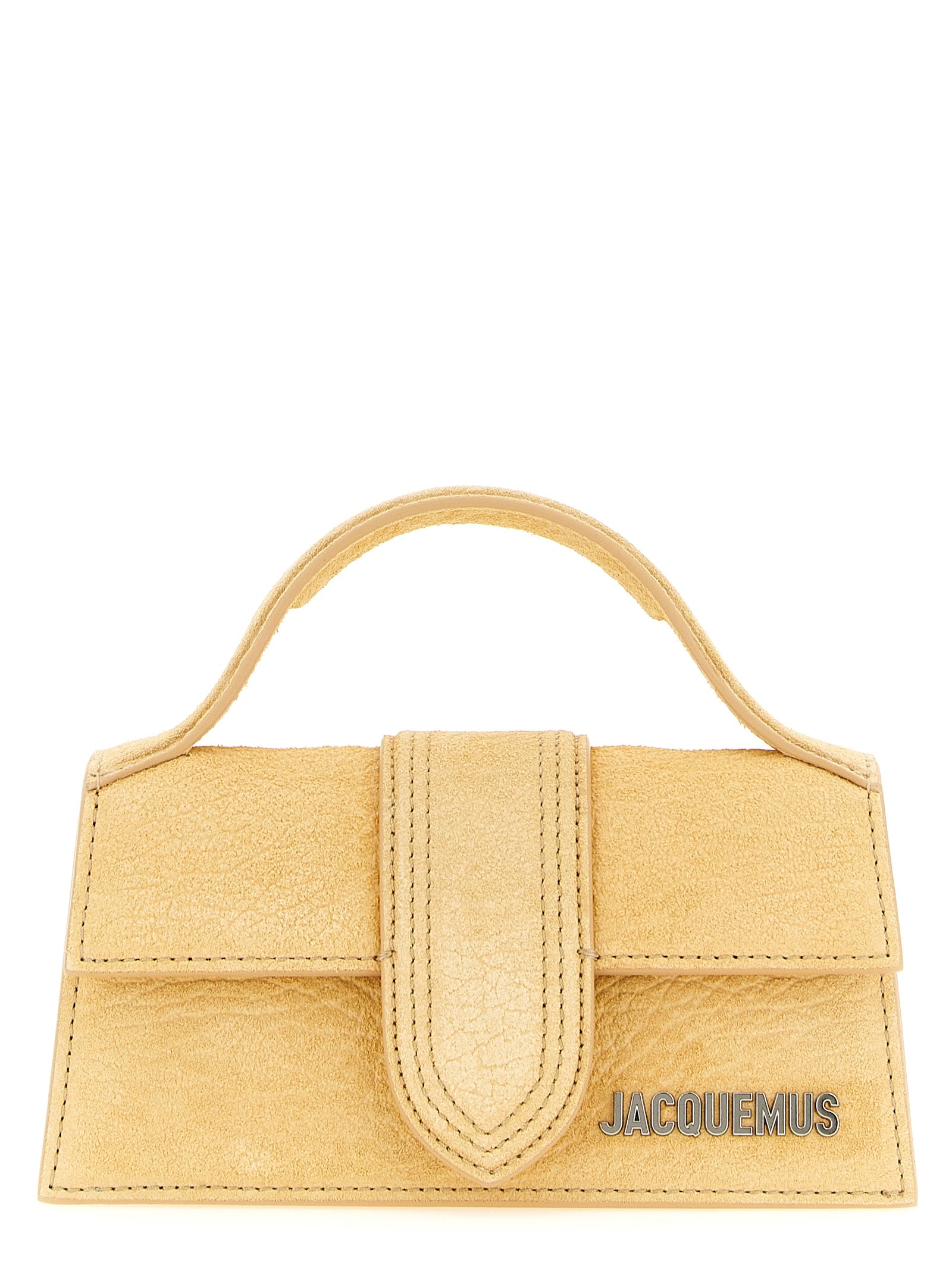 Cowhide Leather Le Bambino Trapezoidal Handbag