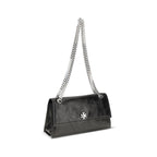 Suede Kira Shoulder Bag