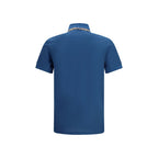 Cotton Piqué Polo with Check Trim