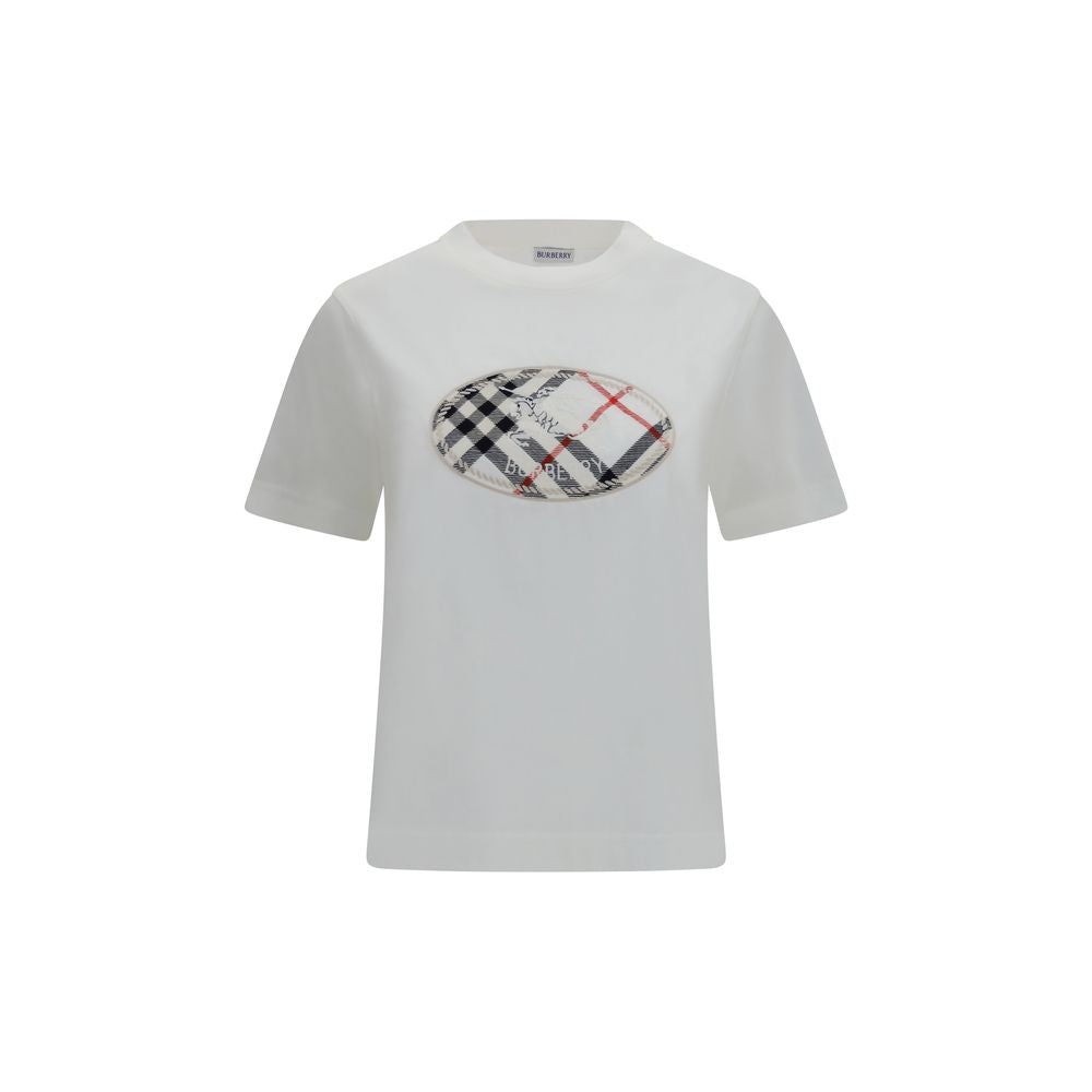 Cotton Knight Stamp Check T-Shirt