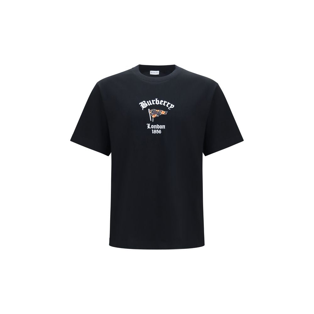 Cotton Check Logo T-Shirt