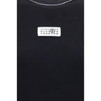 Brown Virgin Wool Crewneck T‑Shirt