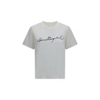 White Hand-Dyed Cotton T-Shirt