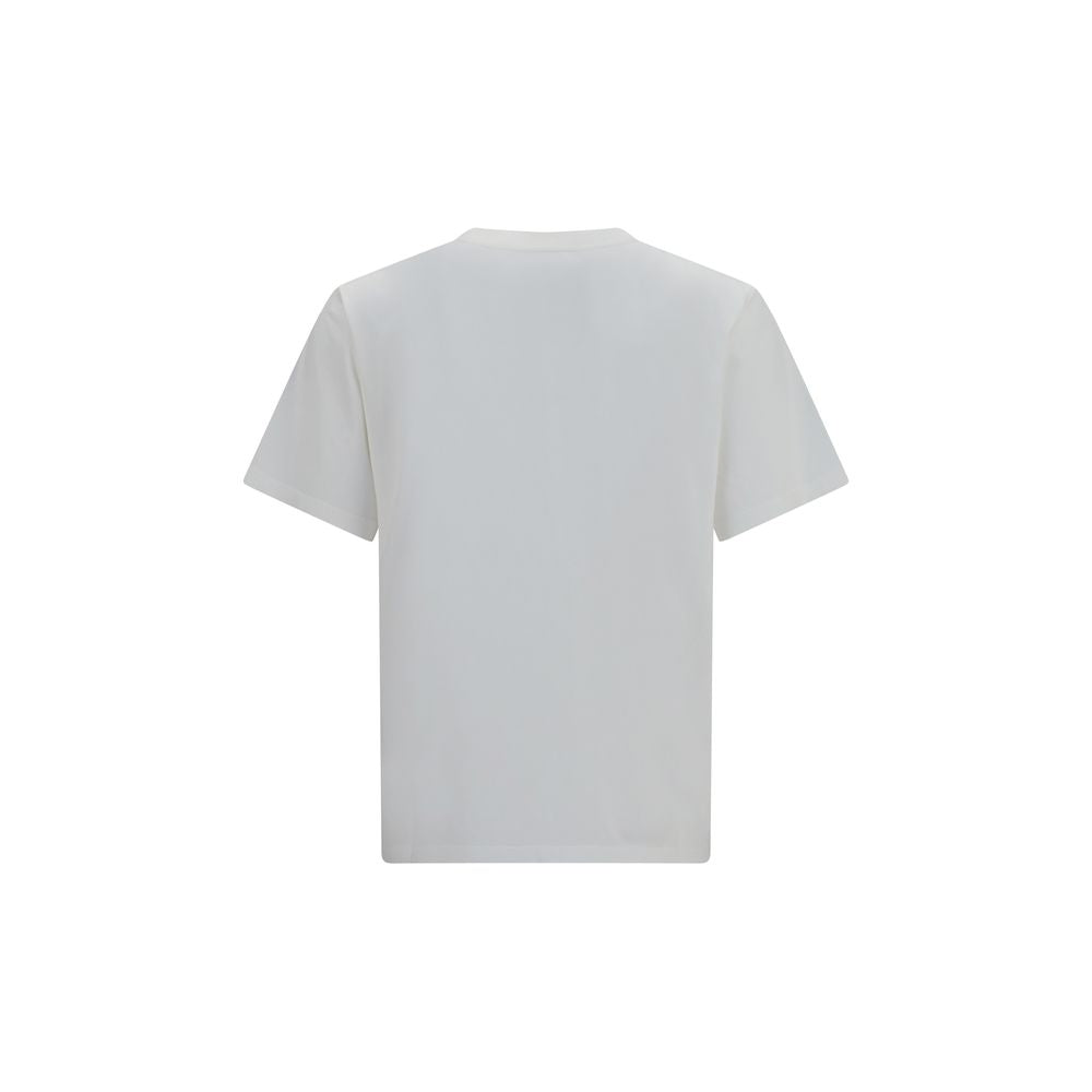 White Hand-Dyed Cotton T-Shirt