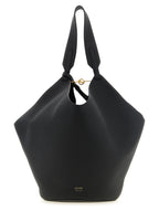 Calfskin Lotus Midi Tote