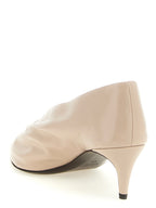 Beige Calfskin Miriam Pumps