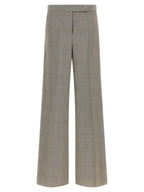 Pure Virgin Wool Wide-Leg Trousers