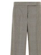Pure Virgin Wool Wide-Leg Trousers