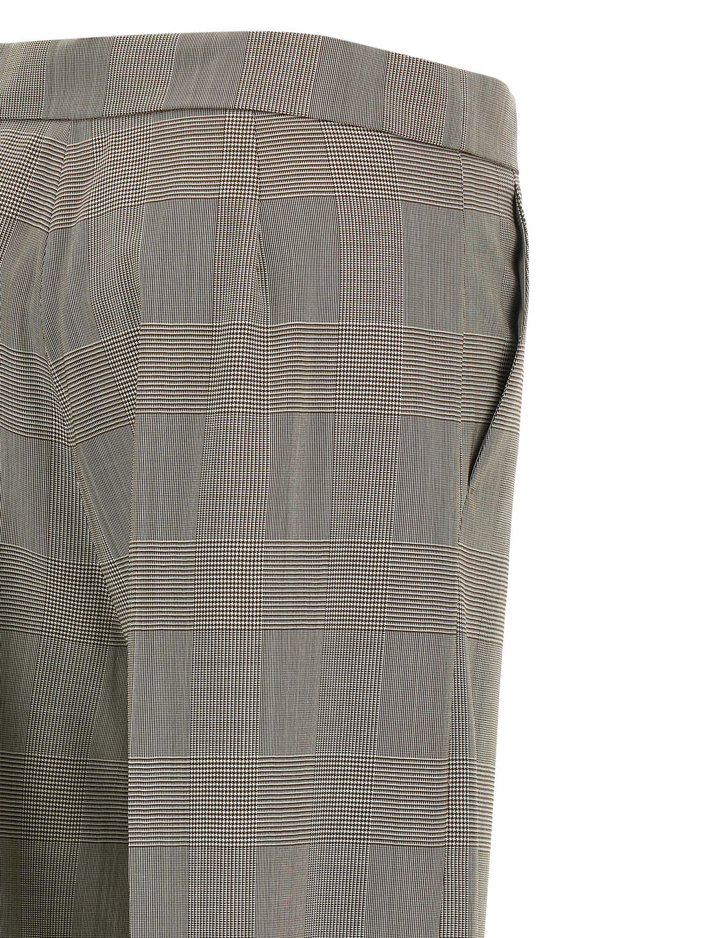 Pure Virgin Wool Wide-Leg Trousers