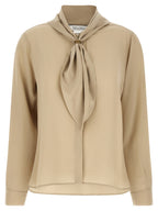 MxmDry Silk Crepe de Chine Blouse